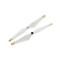 Props 9450 Self-Tightening (Composite Hub, White with Gold Stripes)